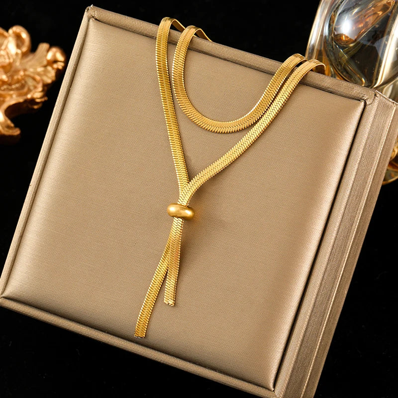 Stainless Steel Moon Starfish Heart Portraits Pendant Necklace