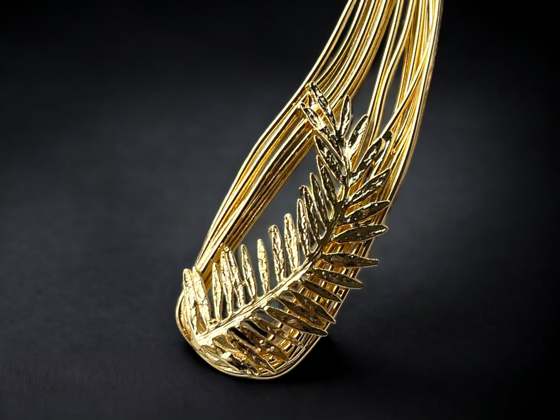 Handmade Gold Plated Open Choker Collar Necklace Bracelet, Handmade In Turkey - Glam Duchess