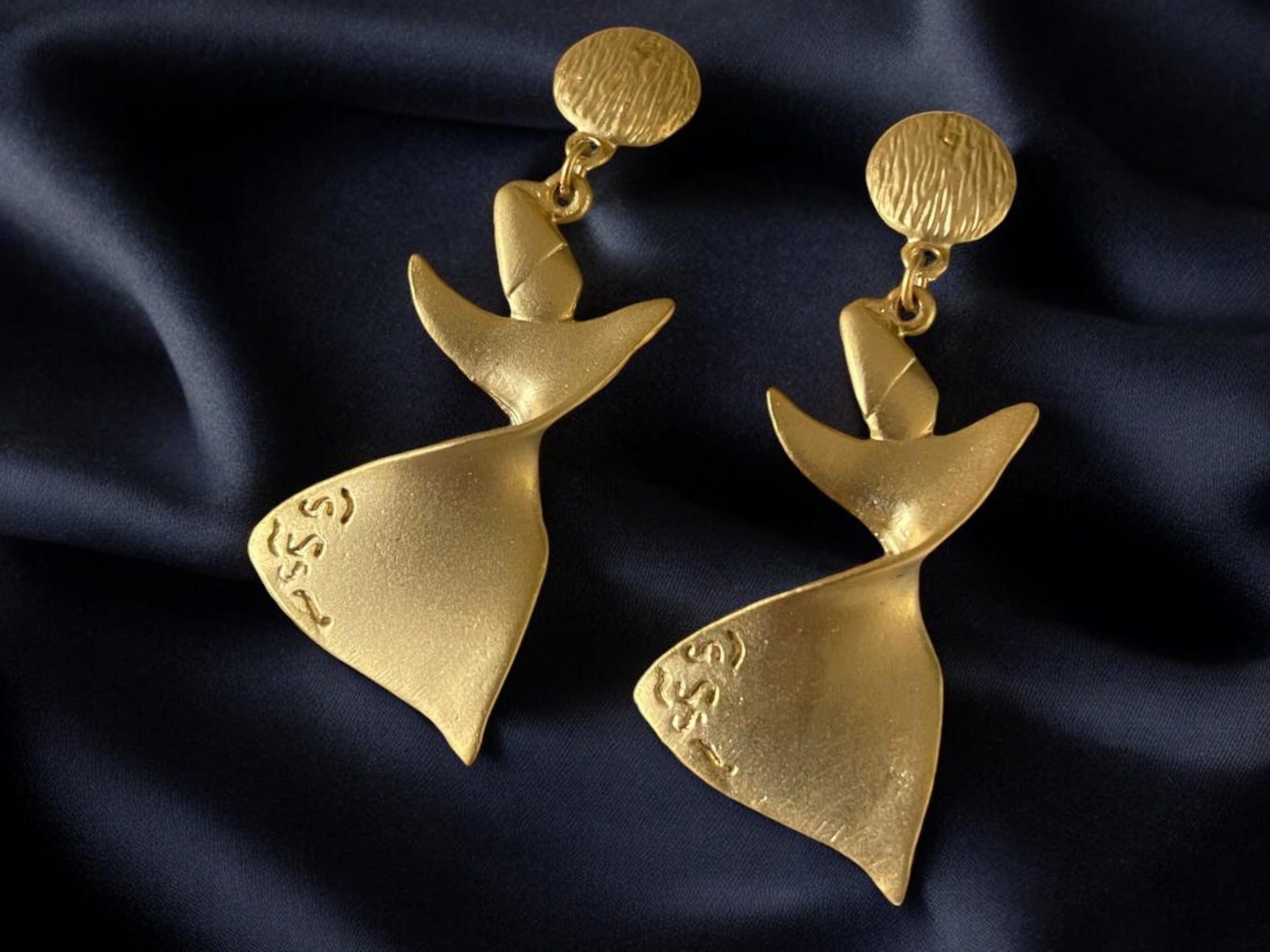Sufi Dervish Earrings - Handmade 18K Gold-Plated Spiritual Jewelry, Handmade In Turkey - Glam Duchess