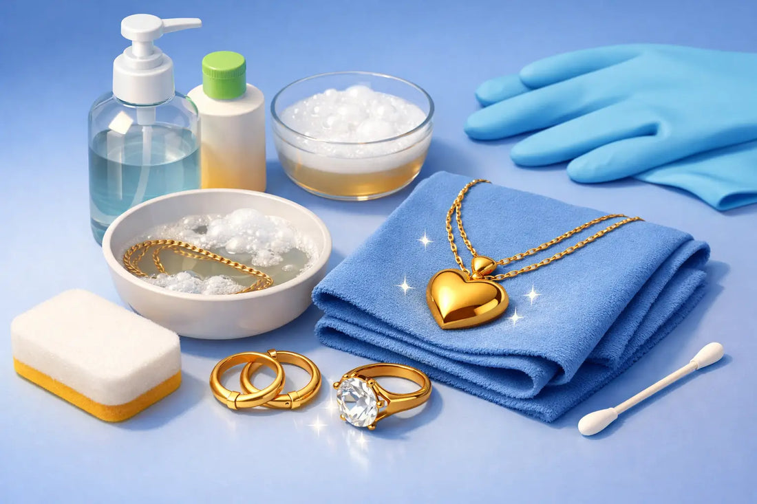 How to Clean Gold Plated Jewelry Safely