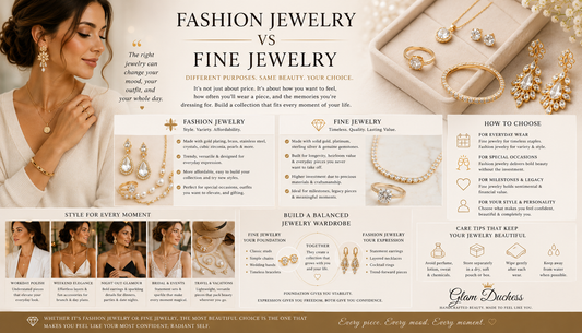 Fashion Jewelry vs Fine Jewelry Explained