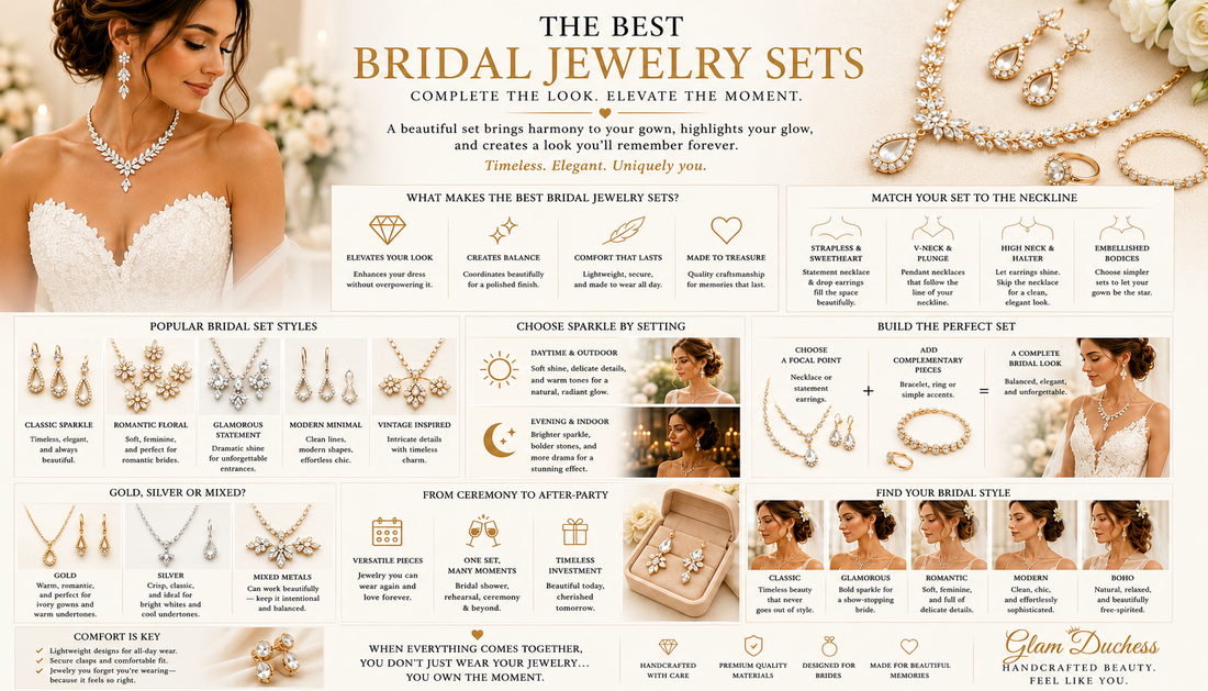 How to Choose the Best Bridal Jewelry Sets
