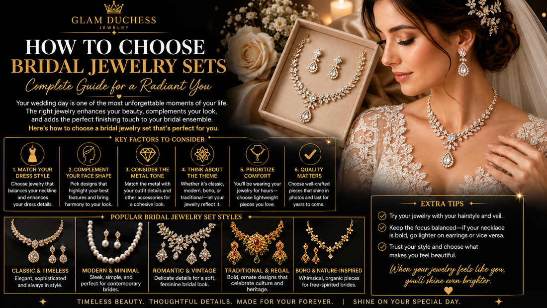 How to Choose Bridal Jewelry Sets