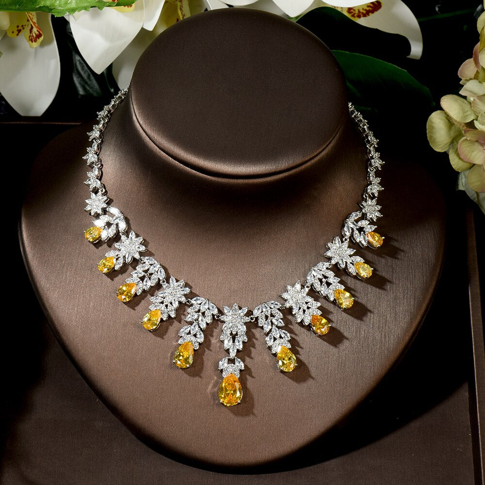 exquisite luxury wedding jewelry set