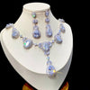 Load image into Gallery viewer, Regal Cubic Zirconia Wedding Bridal Jewelry Set
