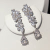 Exquisite Crystal Wedding Jewelry Set with Cubic Zirconia