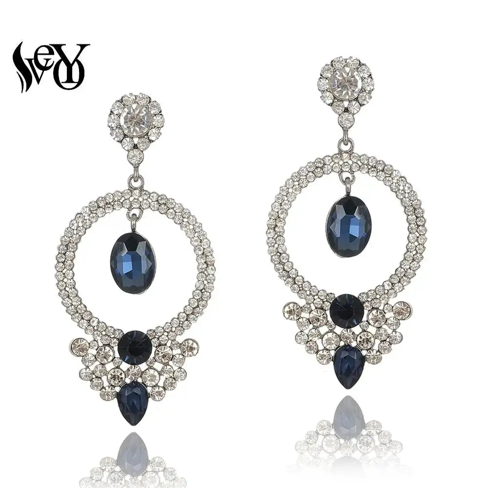 Regency Crystal Chandelier Earrings – Glam Duchess