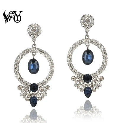 Regency Crystal Chandelier Earrings – Glam Duchess