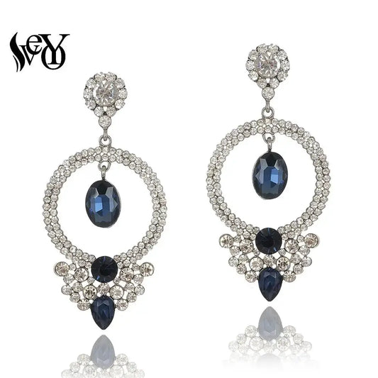 Regency Crystal Chandelier Earrings – Glam Duchess