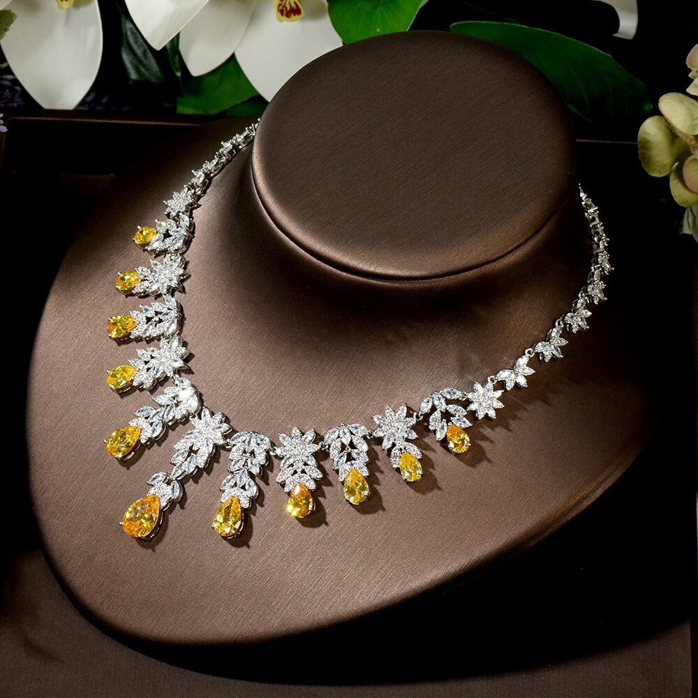 exquisite luxury wedding jewelry set