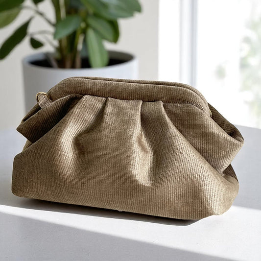 Sahara Glow Handmade Clutch Bag