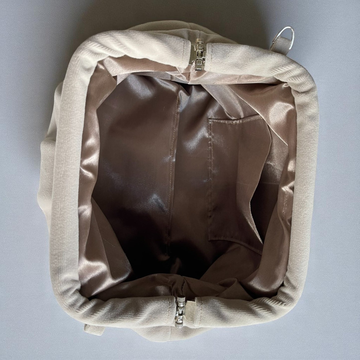 Artisan Minimalist Velvet Clutch Bag- Made in Turkiye