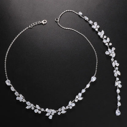 Enchanting Bridal Choker Backdrop Necklace for a Timeless Elegance