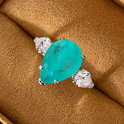 Aurora Color Zircon Ring Collection – detail view 10