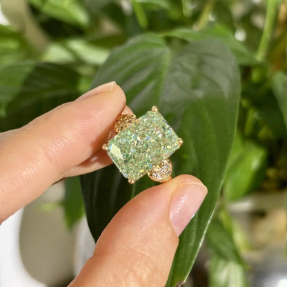Prism Ice-Cut Adjustable Statement Ring – detail view 2