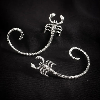 Scorpion Venom Ear Clips for Halloween Gothic Jewelry