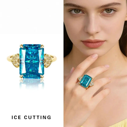Prism Ice-Cut Adjustable Statement Ring – detail view 16
