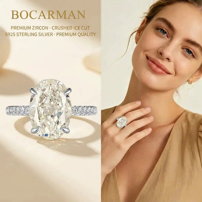 Celestia Oval Zircon Statement Ring – detail view 34