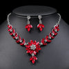 Load image into Gallery viewer, Exquisite Vintage Bridal Jewelry Set with Necklace and Earrings