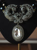 Elegant Vintage Crystal Horse Necklace with a Touch of Luxury
