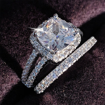 Luxurious Cubic Zirconia Bridal Ring
 Experience Timeless Elegance with Our Cubic Zirconia Luxury Wedding Ring
 Embrace classic sophistication with our exquisite cubic zirconia wedding ring. Crafted toGlam DuchessGlam DuchessLuxurious Cubic Zirconia Bridal Ring