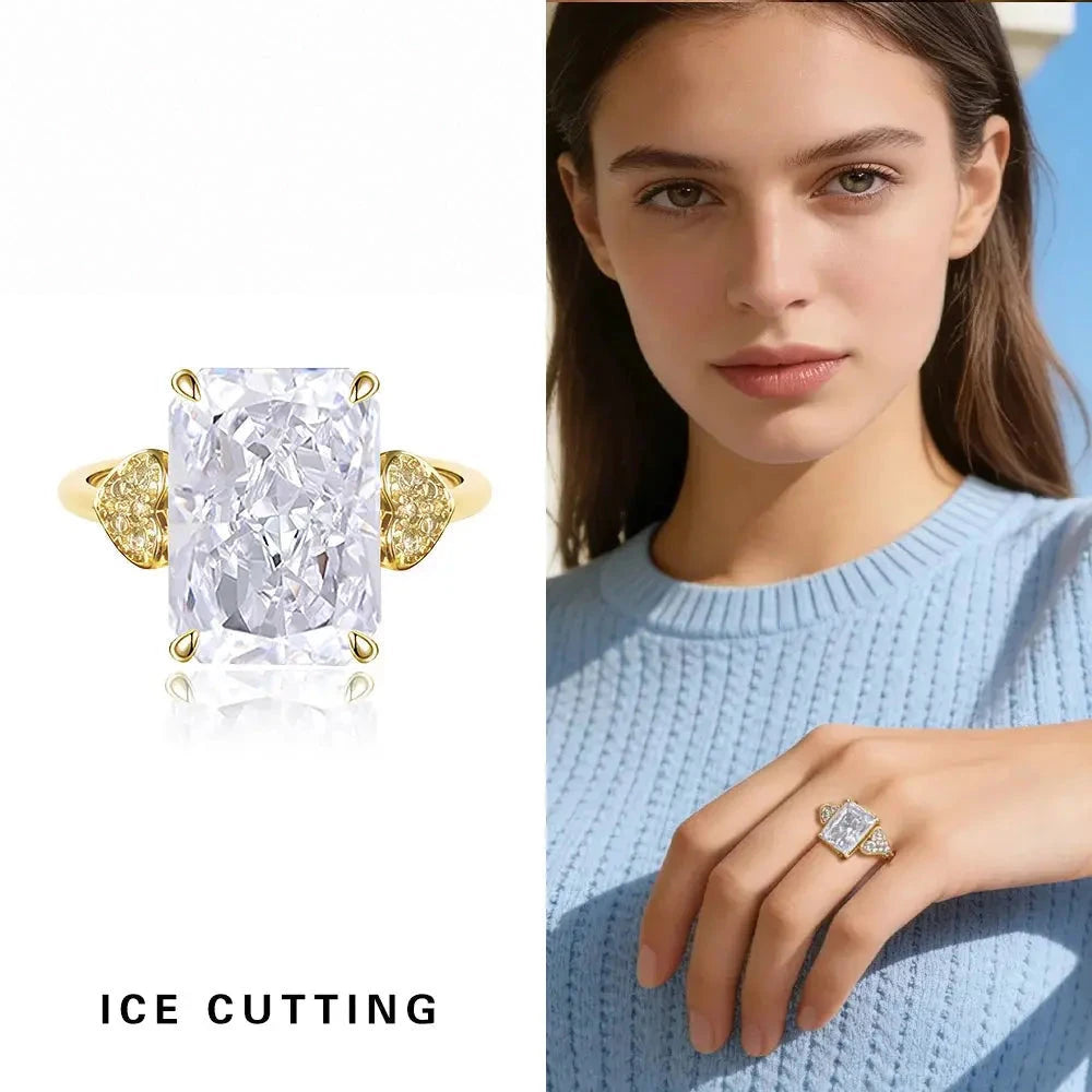 Prism Ice-Cut Adjustable Statement Ring – detail view 20