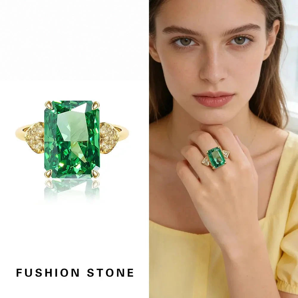 Prism Ice-Cut Adjustable Statement Ring – detail view 19