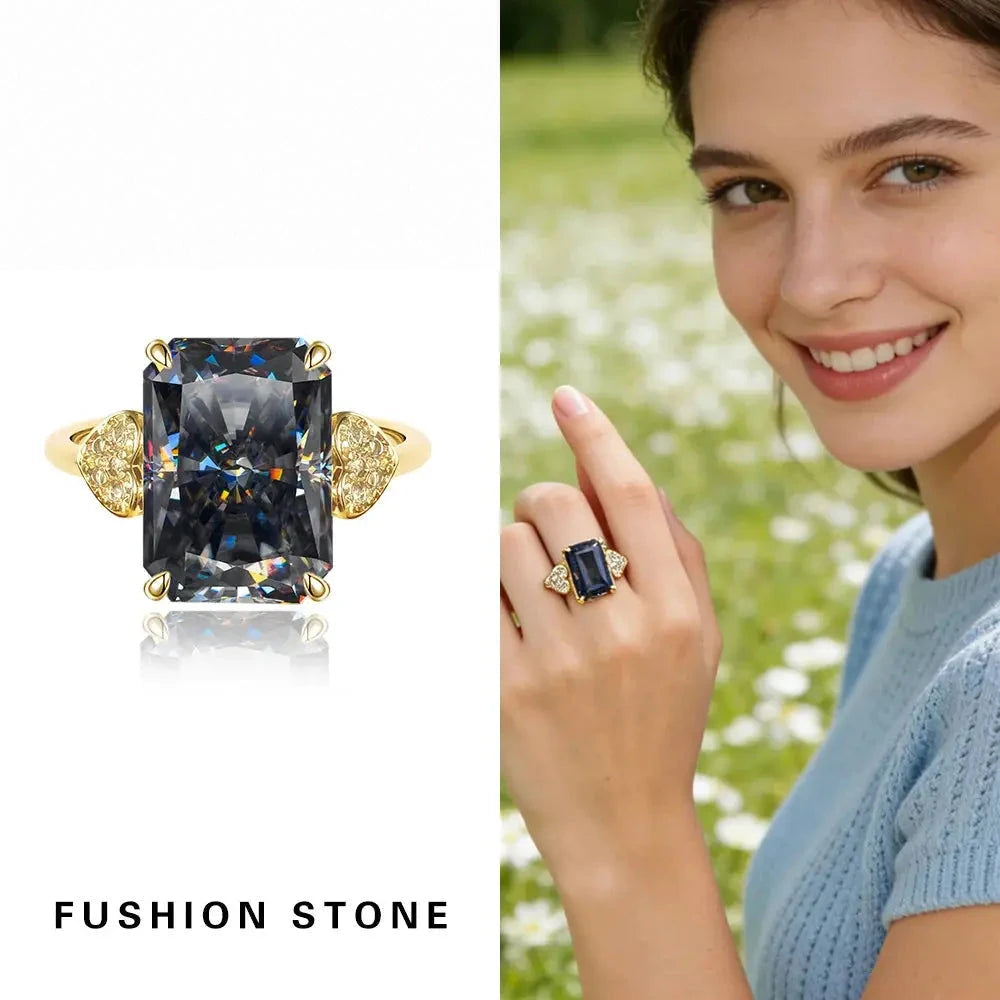 Prism Ice-Cut Adjustable Statement Ring – detail view 22