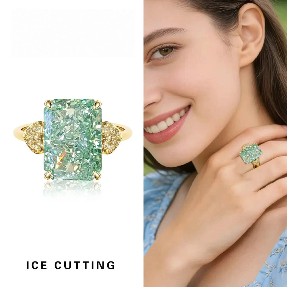 Prism Ice-Cut Adjustable Statement Ring – Glam Duchess