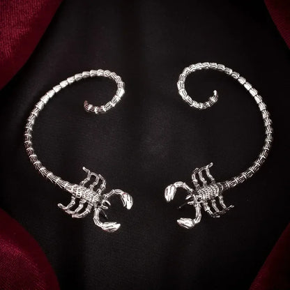 Scorpion Venom Ear Clips for Halloween Gothic Jewelry