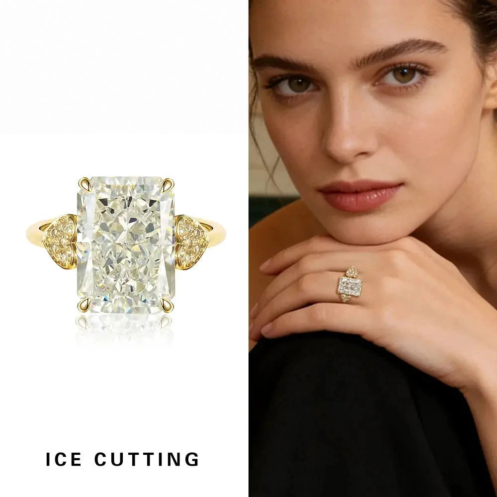Prism Ice-Cut Adjustable Statement Ring – detail view 7