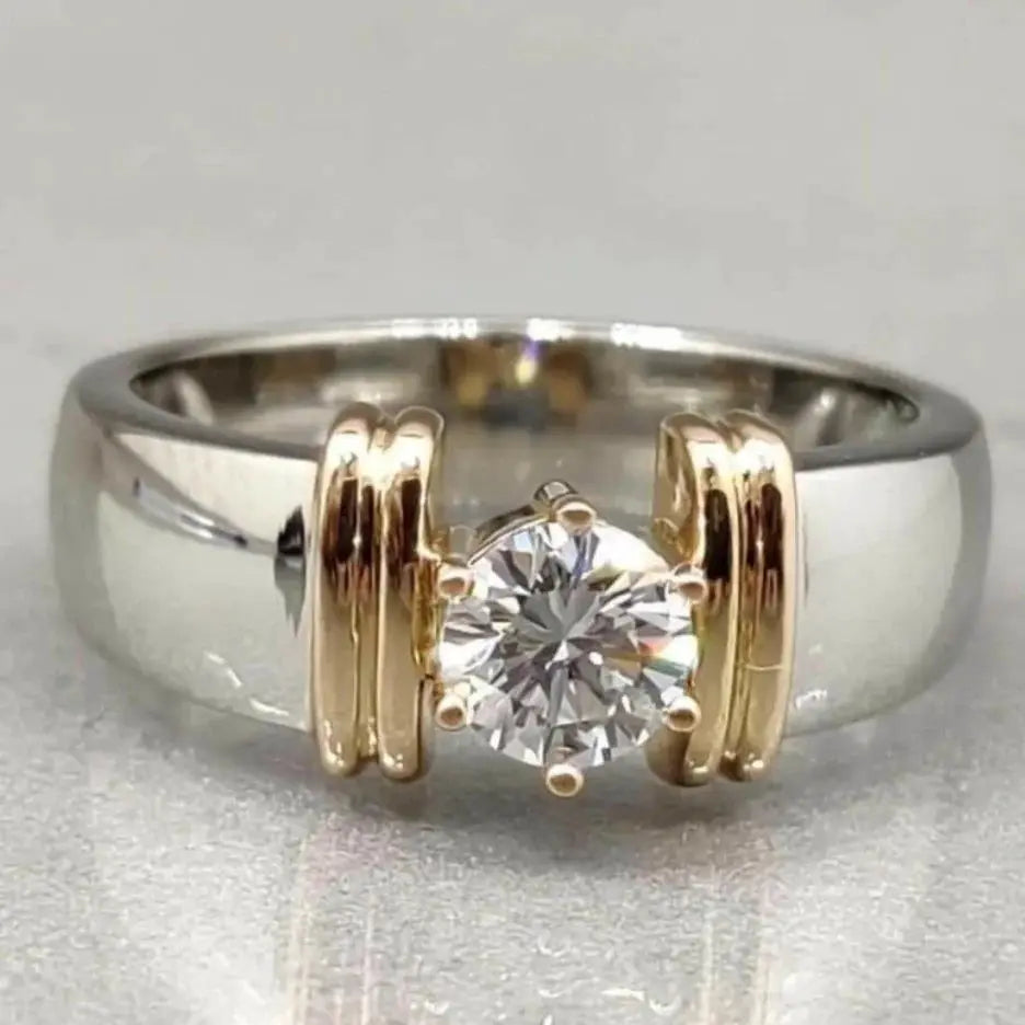 Silver-Tone Zirconia Ring Collection – Glam Duchess