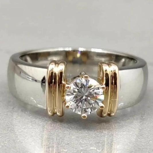 Silver-Tone Zirconia Ring Collection – Glam Duchess