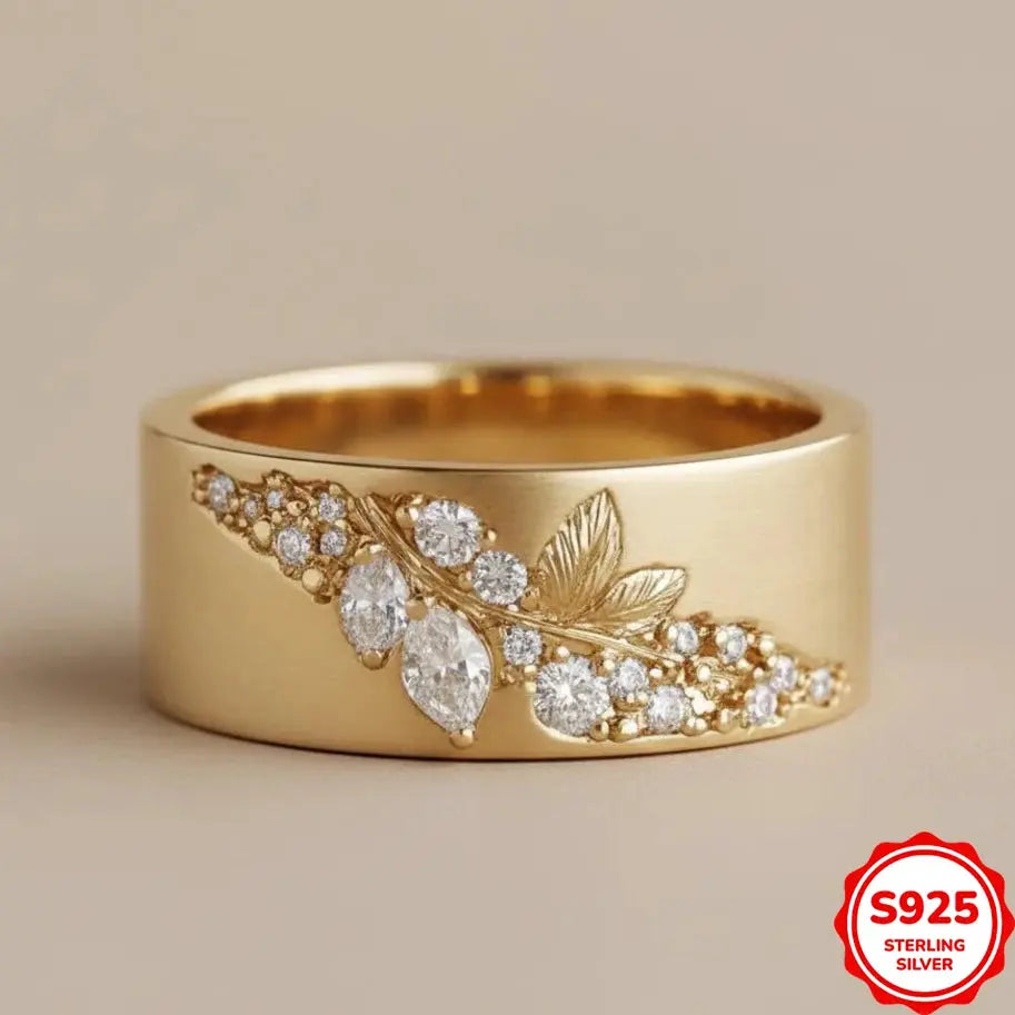 Verdant Vine Statement Ring – Glam Duchess