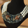 Diamond-Encrusted Carp Necklace with European Vintage Design