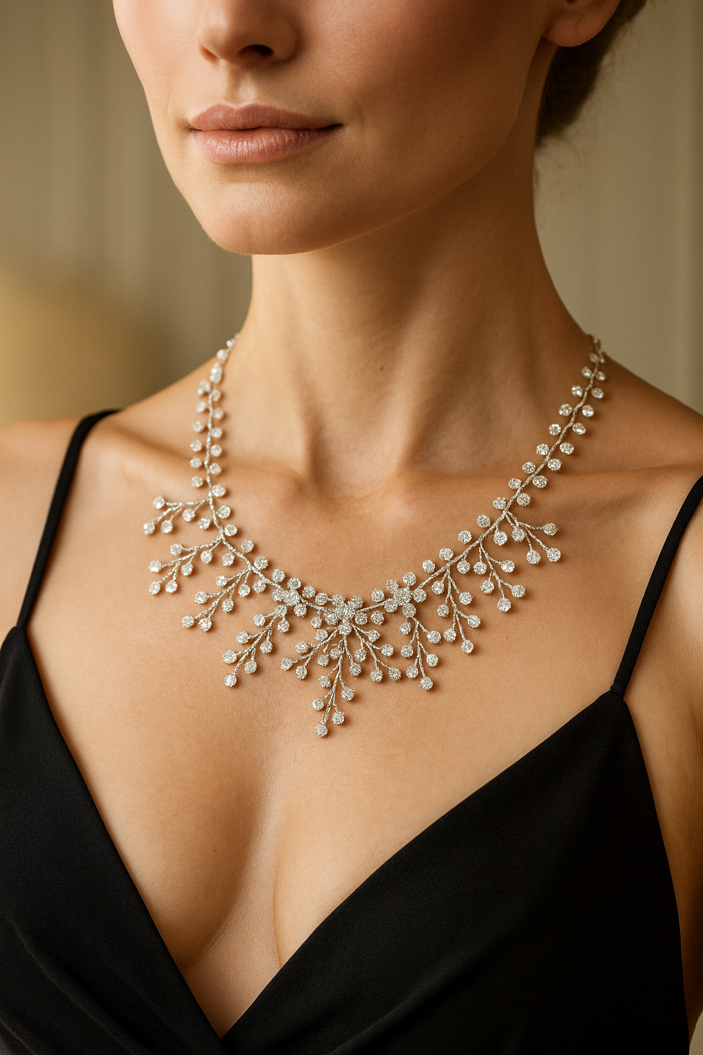 Handmade Delicate Necklace , Special occasion Jewelry